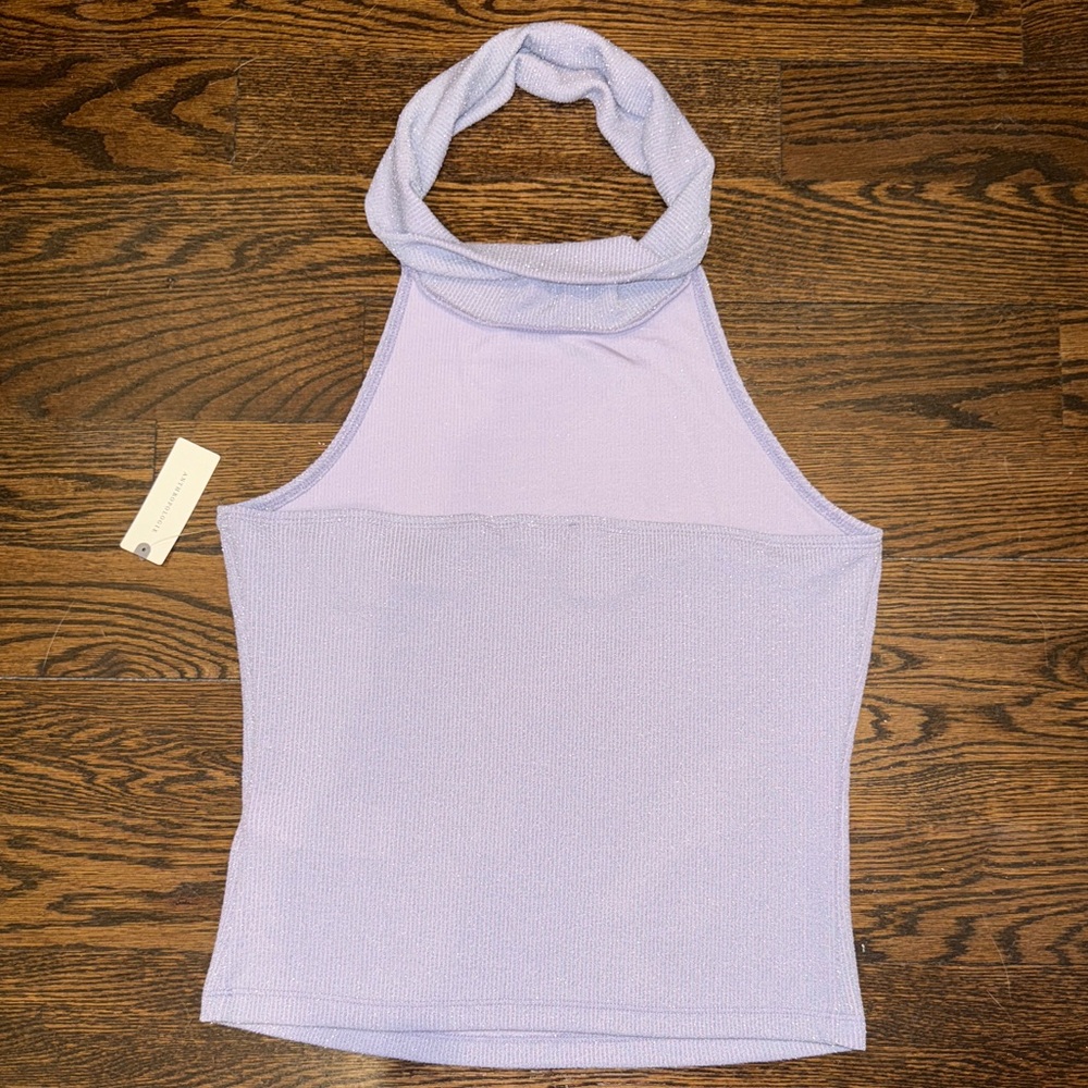 Anthropologie Pilcro Halter Cowl-Neck Tank Top - Picture 7 of 11